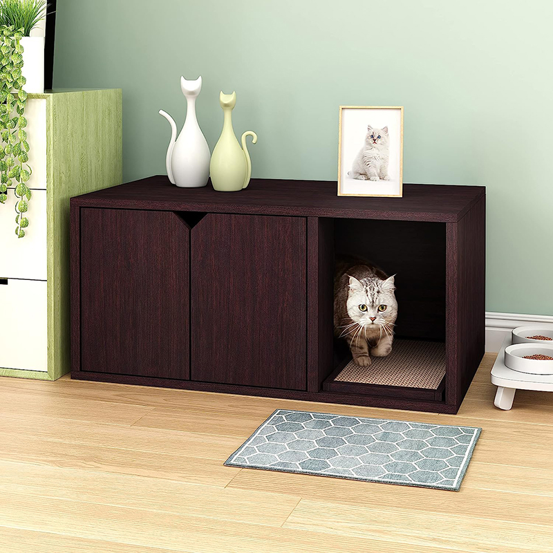 Cat Litter Box Enclosure Pet House