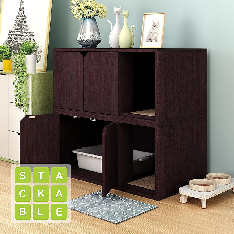 Cat Litter Box Enclosure Pet House