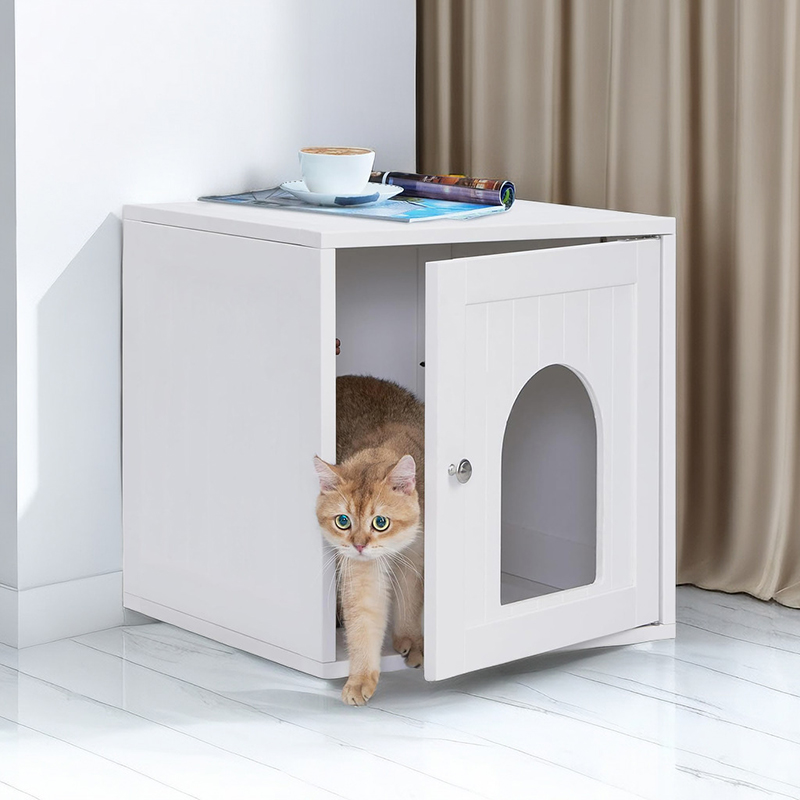 Cat Waterproof Litter Box Furniture Hidden Indoor Cat House
