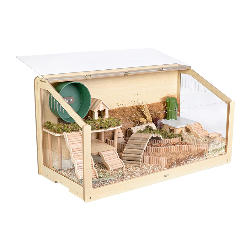 Large Wooden Hamster Cage Waterproof