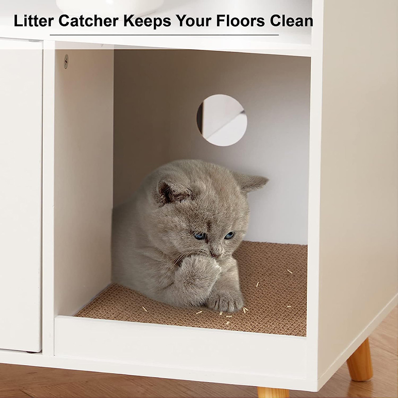 Pet Furniture Cat Cage Sleeping Bed Wooden House