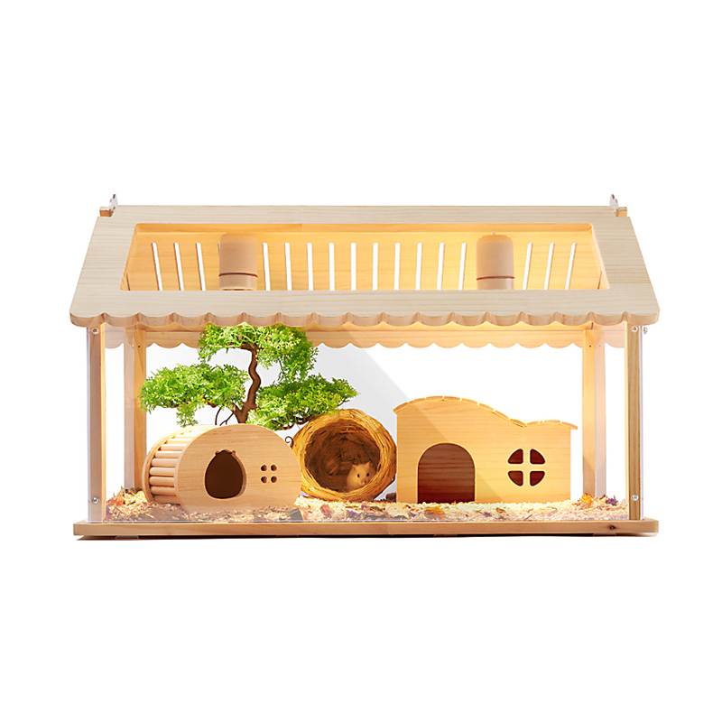 Transparent Hamster Cage Rutin Chicken Small Animal Cage
