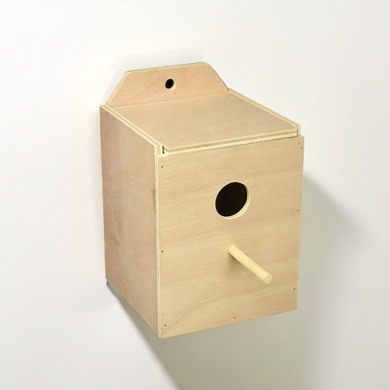 Wood Inside Mount Nest Box for Birds