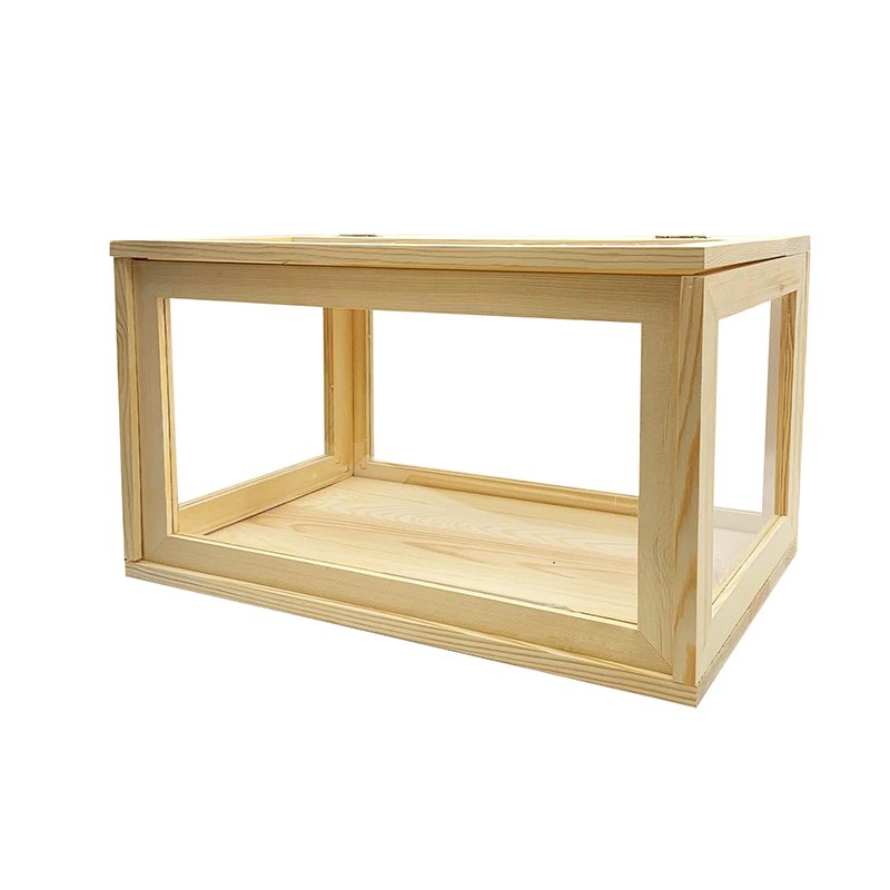 Wooden Hamster Cage and Habitats with Top Ventilation